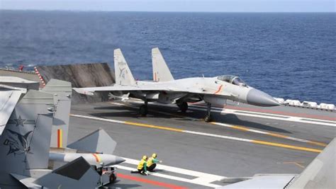 China's carrier-based J-15B jet has entered the test phase