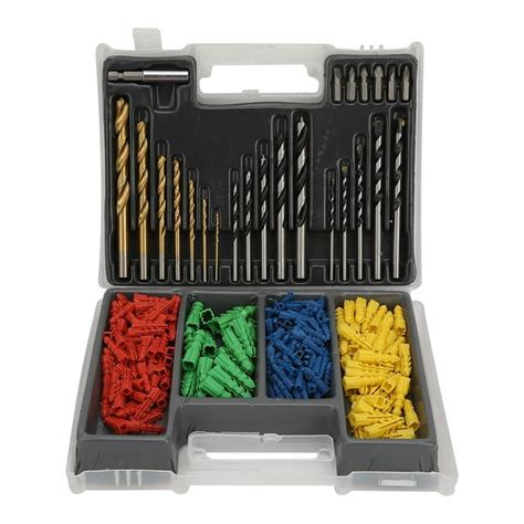 High-Speed Steel Wood Drill Bit Set with 300 Pieces, Including Twist ...