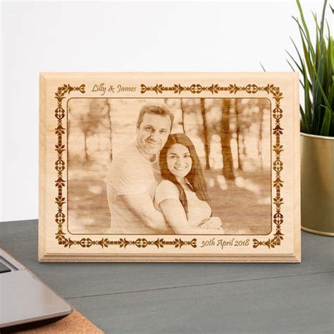 Engraved Wooden Photo Frames: The Art of Laser Cut Wood Panels ...