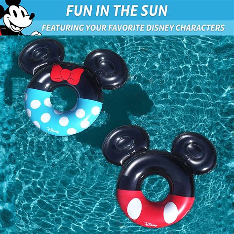 Disney Pool Float Party Tube by GoFloats - Choose Between Mickey and Friends, Monster's Inc ...