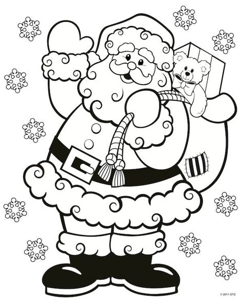 Christmas Coloring Sheets For Kids
