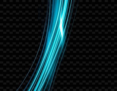 Blue lines on a black background | Premium AI-generated PSD