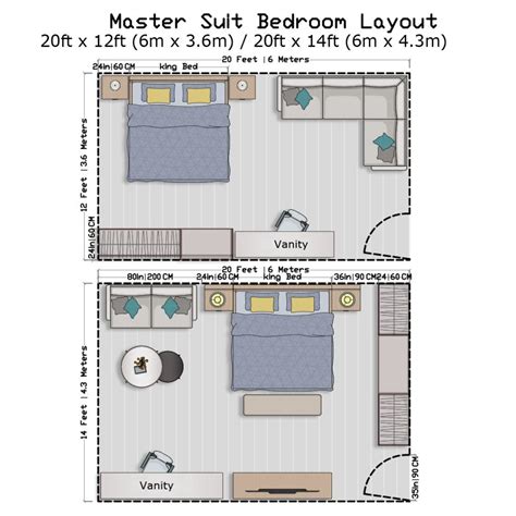 Bedroom interior design: Key dimensions and layouts explained. in 2024 ...