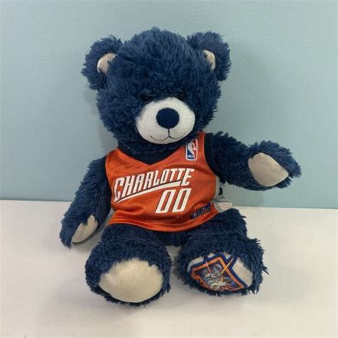 Charlotte Bobcats Hornets Build a Bear Plush Starwars Bear w Jersey #00 ...