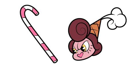 Custom Cursor Pack: Cuphead Baroness Von Bon Bon - Cursor Helper