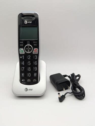 AT&T BL-102-0 Cordless Phone Handset with Charging Base - No Battery | eBay