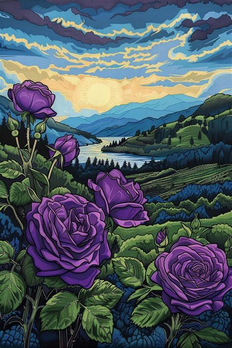 The Spiritual Meaning of Purple Roses - Sarai Chinwag