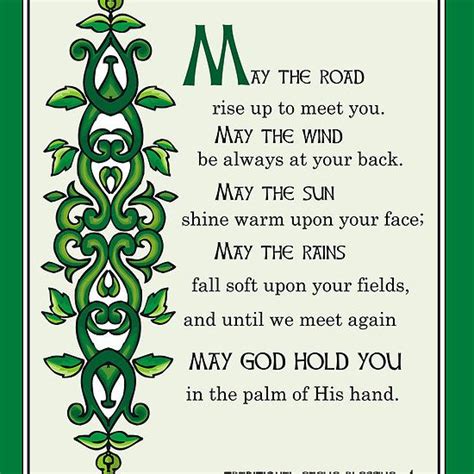 May the Road Rise up to Meet You, Irish Blessing by SandraRose | Irish ...