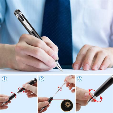 1080P HD Spy Pen Recorder Hidden Mini Video Audio Digital Voice Spy ...