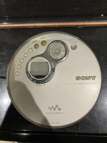 Sony D-Fj401 Personal Portable Cd Radio Player Discman Walkman And ...