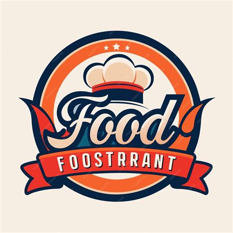 Beautiful and Unique food restaurant Company logo design | Premium AI ...