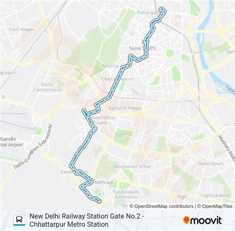 604 Route: Schedules, Stops & Maps - New Delhi Railway Station Gate No ...