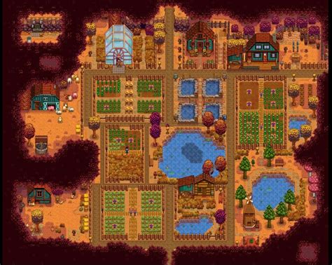 Stardew Valley forest farm fall