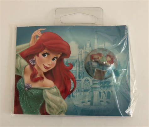 Disney Parks Ariel Earrings and Wish You Were Here Postcard NWT B1-2-15 ...