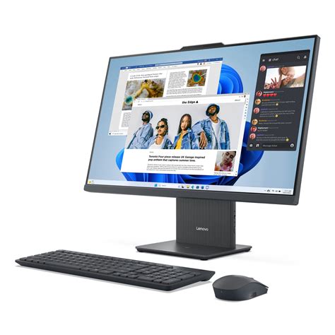 New Lenovo IdeaCentre AIO 27" FHD IPS Touch-Screen All-In-One Desktop ...