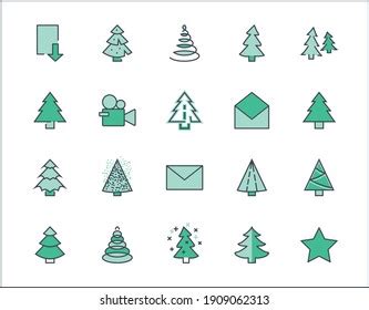 492 Christmas Trees Flocked Stock Vectors and Vector Art | Shutterstock