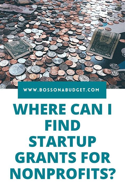 Where are the startup grants for nonprofits? — Boss on a Budget - Build ...