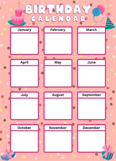 10 Best Printable Spring Calendar Numbers - printablee.com | Birthday ...