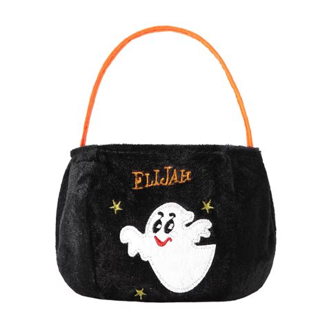 Baby Sweetie Halloween Trick or Treat Cloth Candy Bag, Cartoon Pumpkin ...