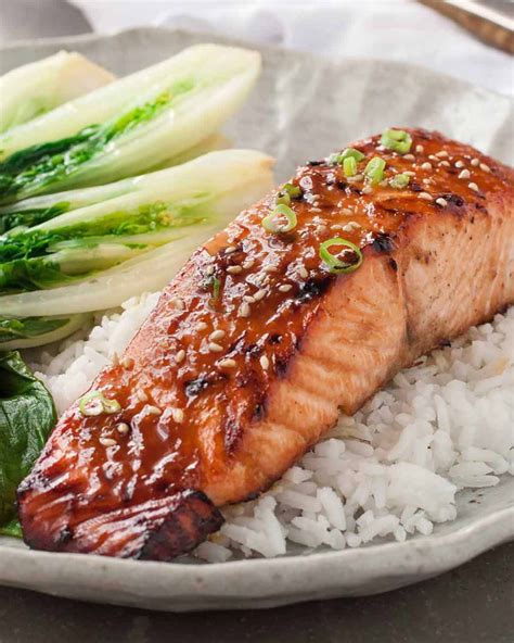Asian-Style Salmon With Teriyaki And Wasabi Sauces, 47% OFF