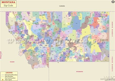 Cities And Zip Codes In Montana at Tommie Johnson blog