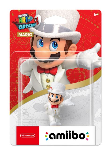 Nintendo amiibo Mario (Wedding Outfit) Super Mario Odyssey Series Multi NVLCABAT - Best Buy