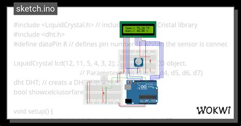 Interfacing DHT11 and DHT22 sensors with Arduino (I2C LCD) 190924A ...