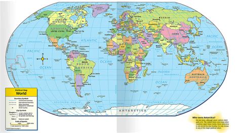 Unraveling The World: A Comprehensive Guide To Maps With Countries And Oceans - Map of West Las ...