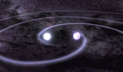 Orbiting neutron stars create gravity waves | Gravity waves, Neutron star, Binary star