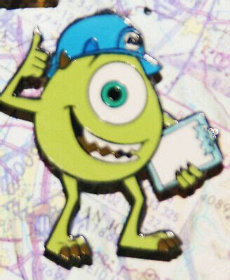 DISNEY PIN MONSTERS INC UNIVERSITY MICHAEL MIKE WAZOWSKI ONE EYE BILLY ...