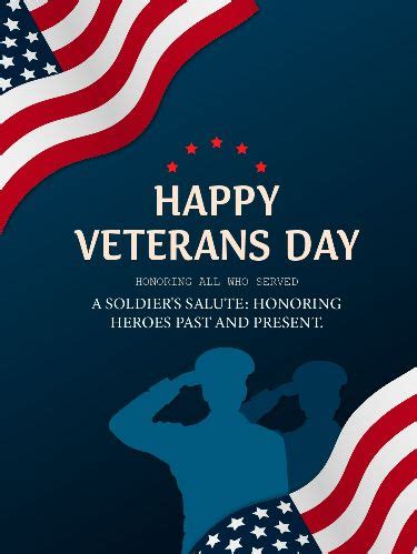 Salute to Service: Veterans Day E-Card Tribute – Veterans Day ...