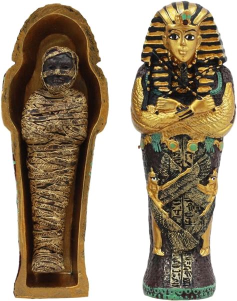 Unique model Ancient Egyptian mummy sarcophagus Tutankhamun ( Made in ...