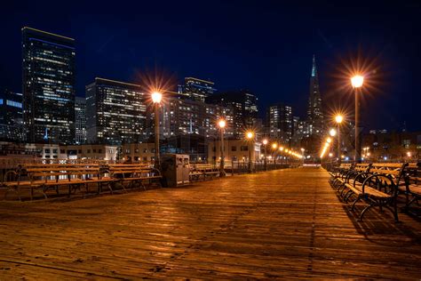 San Francisco at night | Stock image | Colourbox