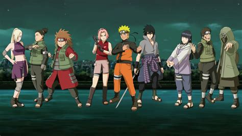 NARUTO SHIPPUDEN Rookie 9 Wallpaper by Drumsweiss on DeviantArt