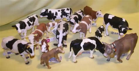 SCHLEICH, PAPO, BULLYLAND & Collecta Cows, Bulls & Calves To Choose From £9.00 - PicClick UK