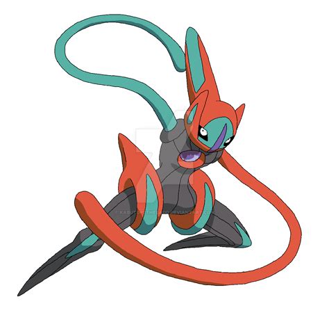 Deoxys speed pose 5 by Kabutopsthebadd on DeviantArt