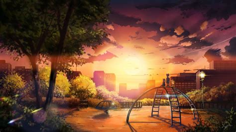 Anime Park Background