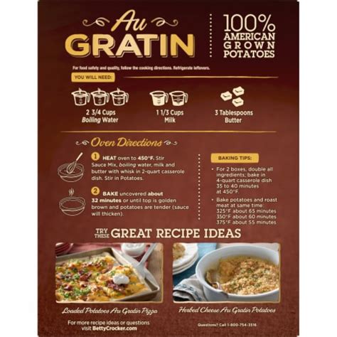 Betty Crocker™ Au Gratin Potatoes, 7.7 oz - Fry’s Food Stores