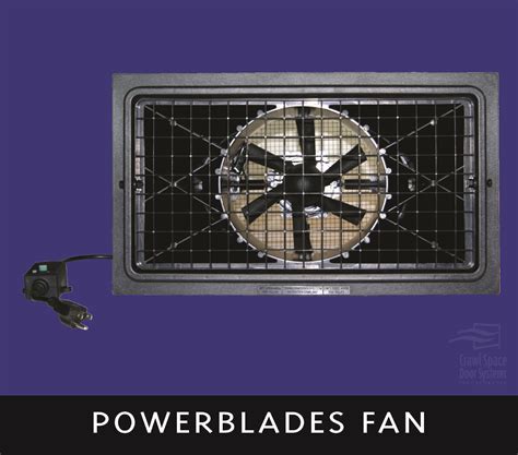 Power Blades Crawlspace Fan | Crawlspace, Power, Exhaust fan