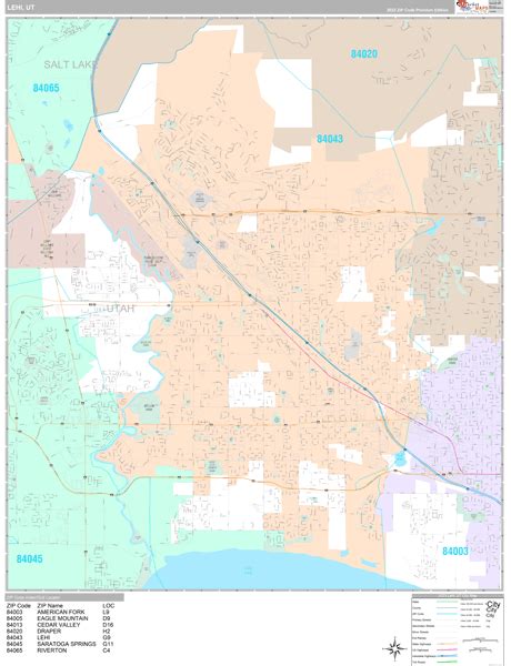 Lehi, UT Maps