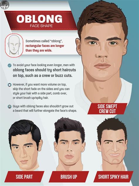 The Best Men's Haircuts For Your Face Shape in 2023 | Long face hairstyles, Face shape ...