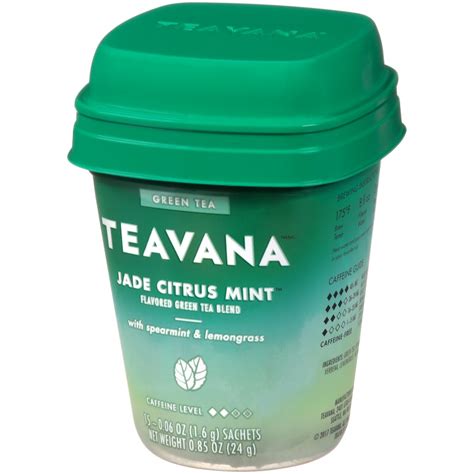 Teavana Teavana Jade Citrus Mint Flavored Green Tea Blend 15 - .06 Oz. Sachets 15 ct | Shipt