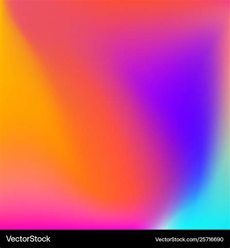 Bright colors gradient abstract soft background Vector Image