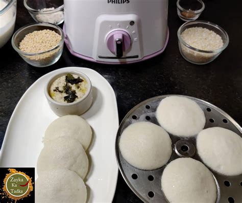 Perfect Idli Dosa Batter Recipe | Soft and Spongy Idli Recipe - Zayka ...