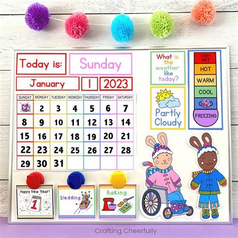 Organizing Your Children's Calendar - Free Printable Labels - Crafting ...