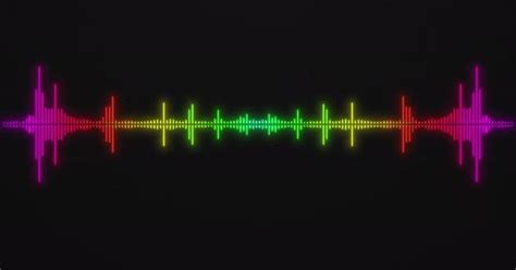 Audio Wave Spectrum, Stock Video - Envato Elements