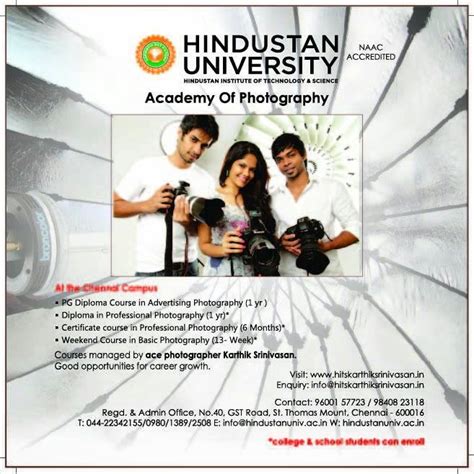 Hindustan University - One of the Top Universities in India: Hindustan ...