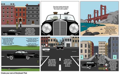 The Assassination of Franz Ferdinand Storyboard