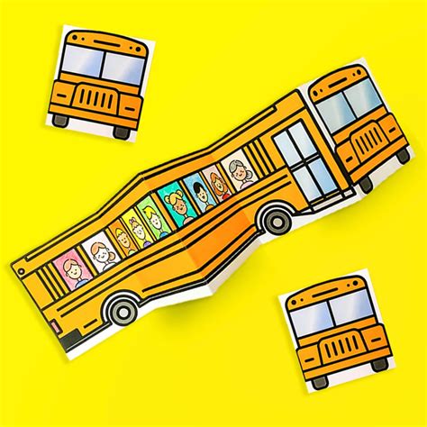 Celebrate School Days With A Fun School Bus Photo Book Kids Craft