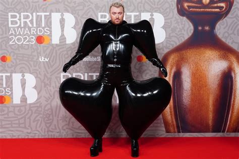 Sam Smith Sports Dynamic Harri Outfit on 2023 BRIT Awards Red Carpet